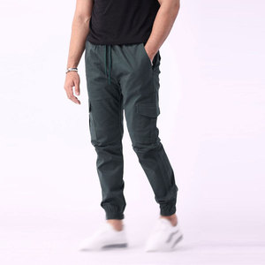 Pantalons cargo pour hommes en gros, pantalons tactiques utilitaires, style streetwear décontracté avec plusieurs poches - Product Image 4