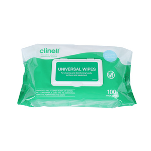 Uniquality Lingettes Universelles 100 Unités Épaisses Antibactériennes Pour Mains, Surfaces et Équipements - Product Image 1