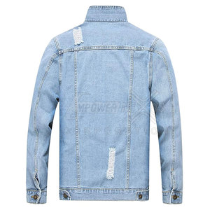 Vente à Chaud Veste Jeans de Qualité Supérieure Veste Jeans Confortable pour Hommes Veste d'Hiver pour Vente en Ligne - Product Image 2