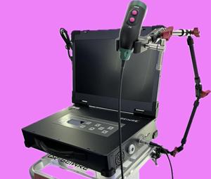 Sistema portátil da câmera do endoscópio com eletricidade flexível e rígida do espaço do metal durável posta - Product Image 5