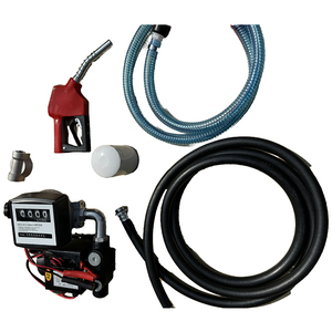 Pompa di Trasferimento Elettrica Autoadescante SUMAC con Kit Tubo Metallico, Filtro e Ugello per <span class=keywords><strong>Diesel</strong></span>/Cherosene 60L/Min 110V 220V 12V 24V - Product Image 3