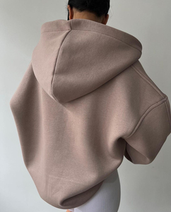 Sudadera extragrande de alta calidad para mujer, sudaderas con capucha y Jersey de manga larga para mujer - Product Image 4