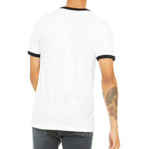 T-shirt d'été de couleur unie pour hommes, col en O, manches courtes, respirant, sport, course à pied, t-shirts pour hommes, au prix de gros - Product Image 2