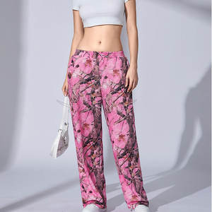 Pantalones Deportivos de Alta Calidad Hechos en Pakistán, con Estampado de Camuflaje Selvático, Corte Holgado y Diseño Moderno - Product Image 5