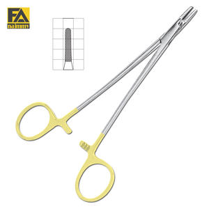 TC ที่ยึดเข็มเจาะตาแบบแมนนวลทำจากสเตนเลสสตีลเครื่องมือผ่าตัดชั้นนำ - Product Image 2