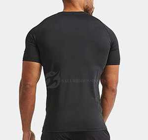 Chemises à manches courtes de qualité supérieure en toile de coton pur, respirantes, écologiques, avec patchs personnalisés sur le devant, taille plus, séchage rapide - Product Image 5