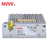 S-15-24 Schaltnetzteil 15W 24V 0,6A für LED-Streifen LED Industrielles Netzteil Schaltnetzteil S-15-24