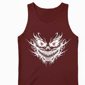 Classic Ribbed Men Tank <b>Top</b> Crafted from Soft Breathable Cotton for a Comfortable and Reliable Daily Base <b>Layer</b> or Undershirt - Product Image 6