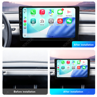 Reproductor de Navegación para Auto MEKEDE Serie K, Android 15, 4 y 8 Núcleos, Compatible con Modelos de Auto Universales, con Soporte para Cámara Trasera