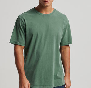 Servicio de diseño de ropa de alta calidad 100% algodón 240gsm Loose Fit manga corta camiseta jersey para hombres - Product Image 1