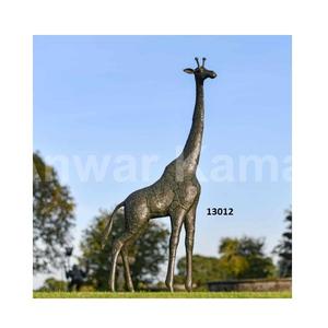 Sculptures de tigre d'or Antique d'or lourd Sculptures de jardin de conception moderne pour le décor de parc de patio de cour de jardin - Product Image 3