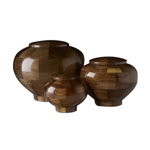 Urnes funéraires en bois de qualité supérieure pour adultes Cendres du corps humain Style moderne Cendres du corps humain Urnes funéraires pour adultes - Product Image 2