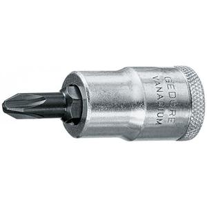 Gedore - Punta de Destornillador Phillips de 1/2'', Duradera - Product Image 1