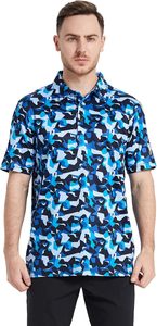 Prix d'usine OEM – Chemises décontractées pour hommes de haute qualité, style golf, tricotées, à manches courtes, séchage rapide, respirantes, brodées, en gros - Product Image 2