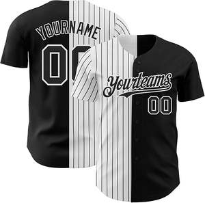 เสื้อเบสบอลปักลายสำหรับผู้ชายและผู้หญิงเสื้อเบสบอลปักลายส่วนตัวชุดกีฬาเย็บชื่อโลโก้ตามสั่ง - Product Image 3