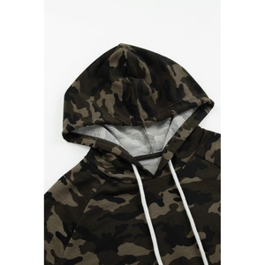 Survêtement surdimensionné deux pièces avec logo personnalisé de style frais pour femmes tissu respirant à manches longues en gros - Product Image 5