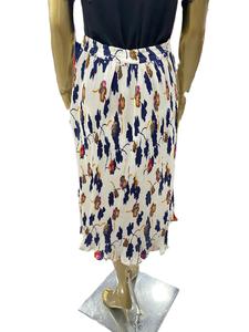 Vestido Midi reductor de edad con abertura plisada en ambos lados Falda plisada adelgazante popular para GIRS. - Product Image 2