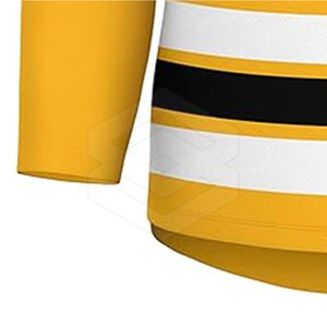 El último diseño Juvenil Desgaste Jersey de hockey sobre hielo Color sólido Jersey de hockey sobre hielo Venta al por mayor Mejor precio Jersey - Product Image 6