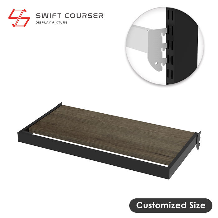 Bracket (Custom) + Wood Shelf (Custom)