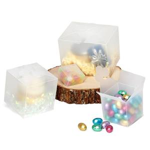 Frosted Flower <b>Top</b> Plastic Boxes for <b>Easter</b> Occasions - Product Image 1