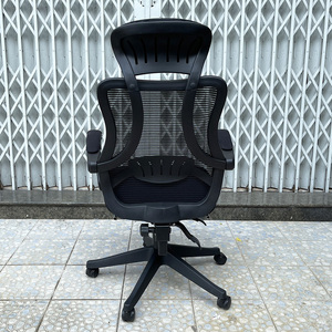 MF-TP736G Ergonomic Lift Office Chair with <b>Adjustable</b> <b>Footrest</b> and Headrest PU Material for Home Office Bedroom Workshop Use - Product Image 5