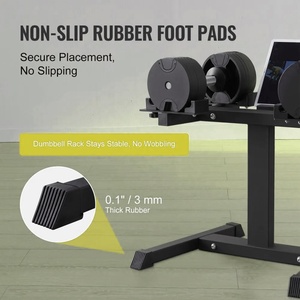 ชั้นวางดัมเบลปรับระดับได้ VIGFIT ชั้นวางดัมเบลแบบวงกลมปรับน้ำหนักได้ <span class=keywords><strong>ราคา</strong></span>โรงงาน - Product Image 3