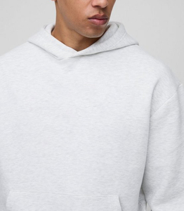 Sweat à capuche respirant personnalisé avec logo et survêtement polaire avec cordon de serrage, design 2-en-1 de haute qualité pour homme - Product Image 3