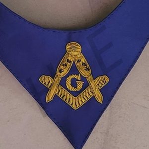 Masonic Lodge Corbata Negra con Bordado a Mano - Product Image 5