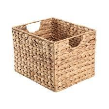 Multifunctional Handwoven Water Hyacinth <b>Basket</b> Sustainable Storage Organizer for Clothes Toys Plants and Home Accessories - Product Image 2