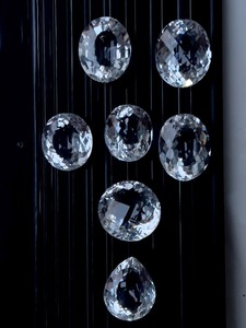 Gemas de Cristal Blanco Natural Mehrajudin, Piedras Preciosas Sueltas con Corte Facetado, Formas Variadas, 20-50 Quilates, para la Elaboración de Joyas, Lote de Gemas - Product Image 4