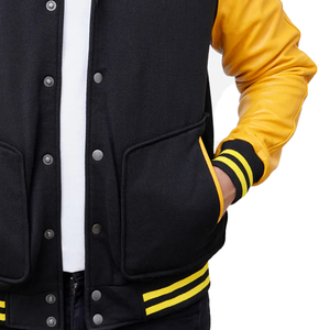 Último diseño de moda de alta calidad American Street Fashion Baseball Wear Letterman Varsity Jacket para hombres - Product Image 6