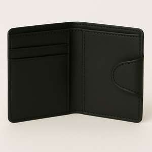 Cartera Bifold de Cuero Genuino para Hombre con Correa de Presión y Porta Tarjetas Múltiples Seguro - Product Image 2