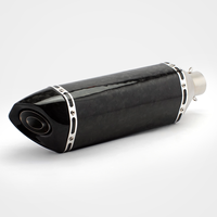 Système d'échappement universel pour moto 51 mm, silencieux modifié, DB Killer en acier pour XJ6 MT07 MT09 MT03 Z400