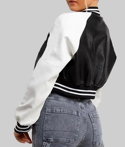 แจ็กเก็ตหนังวัวสำหรับผู้หญิงเสื้อแจ็กเก็ตสั้นระบายอากาศได้ดี2025จากปากีสถาน - Product Image 3