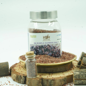 Polvo crudo de sal de bambú del Himalaya con logotipo personalizado del proveedor certificado GMP/ISO en caja de bolsas a granel Opciones de embalaje de botellas disponibles - Product Image 1