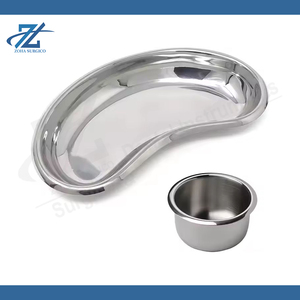 Kit de instrumentos quirúrgicos de acero inoxidable Manual duradero de alta calidad, juego de bandeja de riñón, pinzas, tijeras para cirugía General - Product Image 5