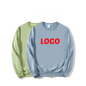 Vendors Unisex Heavyweight 100% Cotton Sweatshirt <b>Black</b> Two-Tone <b>Hoodie</b> with Crewneck <b>Plain</b> Dyed for Winter - Product Image 6