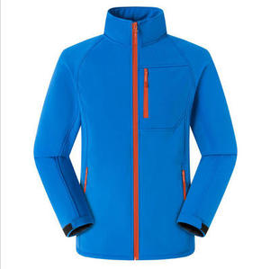 Vente en gros vestes softshell à capuche réversibles OEM pour hommes et femmes col montant et logo avant marque privée extérieure - Product Image 1