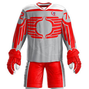 เครื่องแบบฮ็อกกี้น้ำแข็งสำหรับผู้ใหญ่เครื่องแบบฮ็อกกี้น้ำแข็งทำจากโพลีเอสเตอร์ - Product Image 4