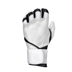 Adjustable Wrist <b>Strap</b> High Quality Professional Softball & Baseball Batting Gloves Comfortable Leather Made Baseball Gloves - Product Image 4