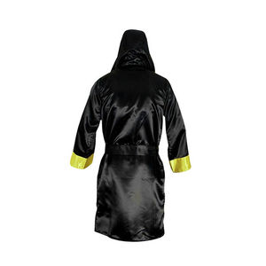 Customized High Quality Blue and White <b>Boxing</b> <b>Robe</b> for Men Customized Logo Design Eco-Friendly Polyester <b>Boxing</b> <b>Robe</b> - Product Image 3