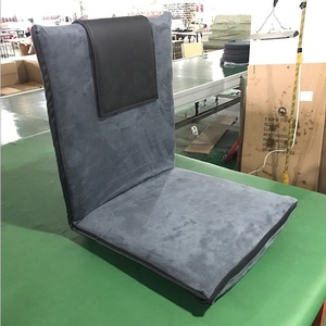 NEW Comfortable Padded Stadium Seat Adjustable Backrest Folding <strong>Floor</strong> <strong>Chair</strong> for Outdoor Indoor With Carry Strap - Product Image 6