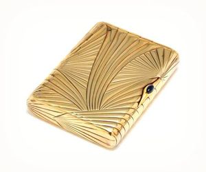 Étui à cigarettes de luxe en métal au design classique, durable, avec logo personnalisé, décoratif, portable, étuis à cigares, prix de gros - Product Image 1