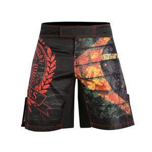 Servicios OEM, ropa deportiva de calidad superior, pantalones cortos transpirables de Muay Thai de primera calidad, características elásticas, ropa para artes marciales - Product Image 3