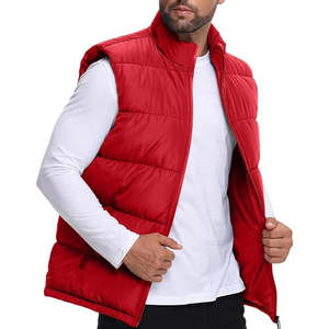 Blousons matelassés en laine pour hommes, style personnalisé 2026, manches longues, fermeture éclair, prix de gros, en coton et polyester, pour l'hiver - Product Image 4