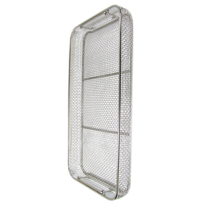 Meilleure vente de plateaux en maille avec couvercle 250x170x70mm plateau en maille en acier inoxydable allemand pour une utilisation pendant le lavage panier de stérilisation - Product Image 4