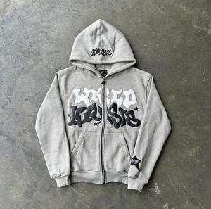 Sudadera con Capucha Teñida Personalizada por el Fabricante, Color Único, Lavado, Felpa de Algodón Grueso, para Líneas de Ropa Powerventure - Product Image 4