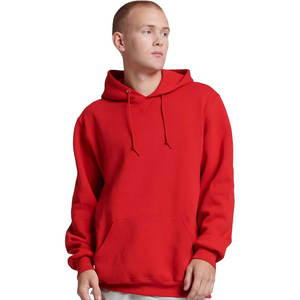 OEM venta al por mayor personalizado de alta calidad de talla grande Sudadera con capucha para hombre bordado Impresión logotipo peso pesado polar ropa lisa con capucha - Product Image 4
