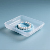 Plateau d'impression dentaire personnalisé ABS PP moulé par injection professionnel en plastique médical consommables dentaires fournisseur OEM ODM