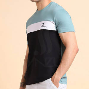 บริการ OEM เสื้อยืดลําลองผู้ชาย เสื้อยืดผู้ชายดีไซน์ใหม่ เสื้อยืดผู้ชายราคาดีที่สุดสําหรับผู้ใหญ่ขนาด - Product Image 2